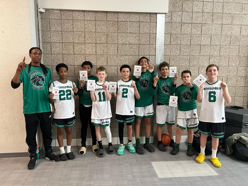 Solid weekend for Minneapolis central 2030 these young hoopers play so well together!