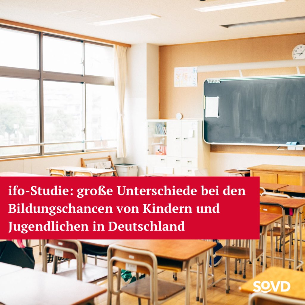 📚🔍 Neue @ifo_Institut-Studie offenbart: Bildungschancen in Deutschland stark von sozialem Status abhängig   Die Bildung und das Einkommen der Eltern sind entscheidende Faktoren für die Bildungschancen von Kindern und Jugendlichen in Deutschland. Doch variiert dies stark je nach