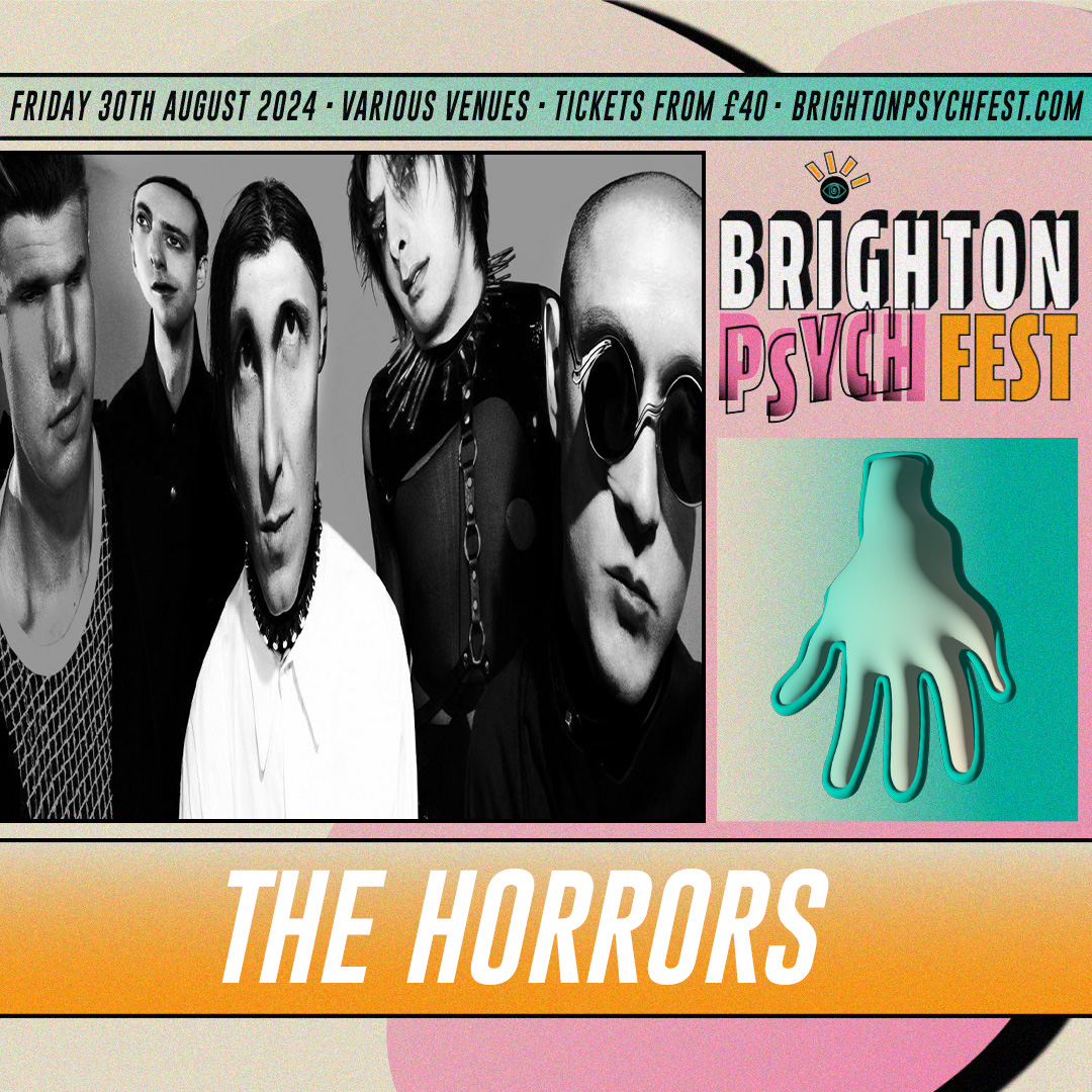 Artist Spotlight! - @horrorsofficial 

Looking back on a decade of releases, The Horrors have mostly endured their name rather than embodying it. A knowing nod to their favourite schlocky 1960s bands—the Monks, the Sonics, Screaming Lord Sutch.

Tickets - bit.ly/3U8YmPn