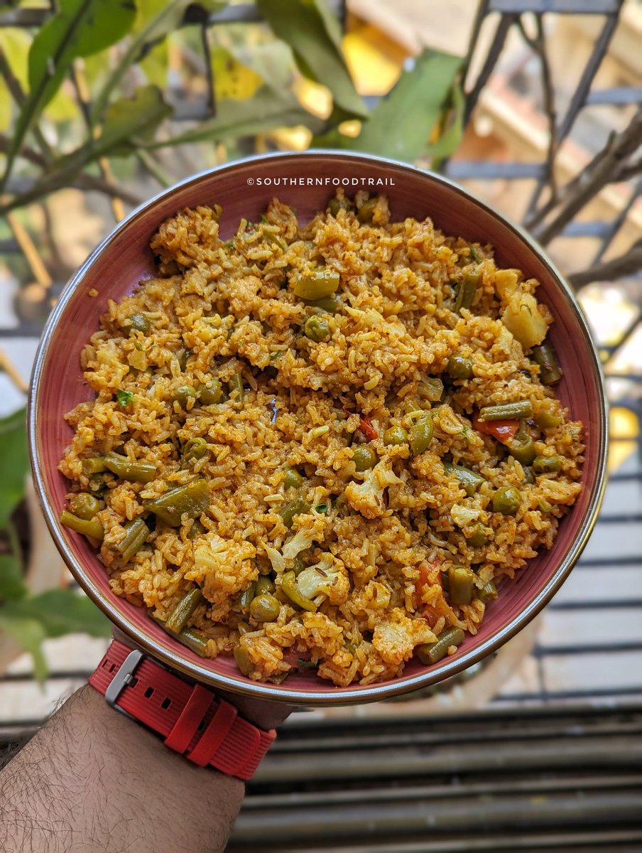 Veg Pulao 

#teampixel #southernfoodtrail