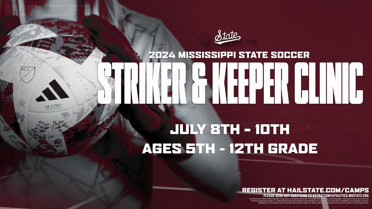 𝐒𝐓𝐑𝐈𝐊𝐄𝐑𝐒 & 𝐊𝐄𝐄𝐏𝐄𝐑𝐒, we present your itinerary for July. 🔘 Receive functional training individually and as a group versus one another. 🔘 Sharpen Your Skill Set 🔘 Train With the Dawgs Full Camp Info: HailState.com/Camps #HailState🐶