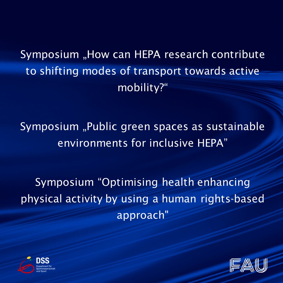 WHO CC Physical Activity and Public Health tweet media