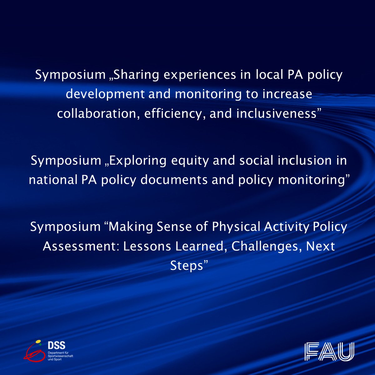 We are happy to announce our participation in six symposiums at this year's HEPA conference.  
#PhysicalActivity #ActiveTransport #PlanetaryHealth #HumanRights #PhysicalActivityPolicy
Don't miss out on early bird registration, and we look forward to seeing you in Dublin!