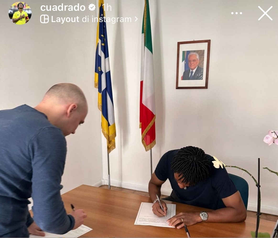بعد 15 عامًا في إيطاليا، أصبح الميردا كوادرادو مواطنًا إيطاليًا رسميًا.🇮🇹