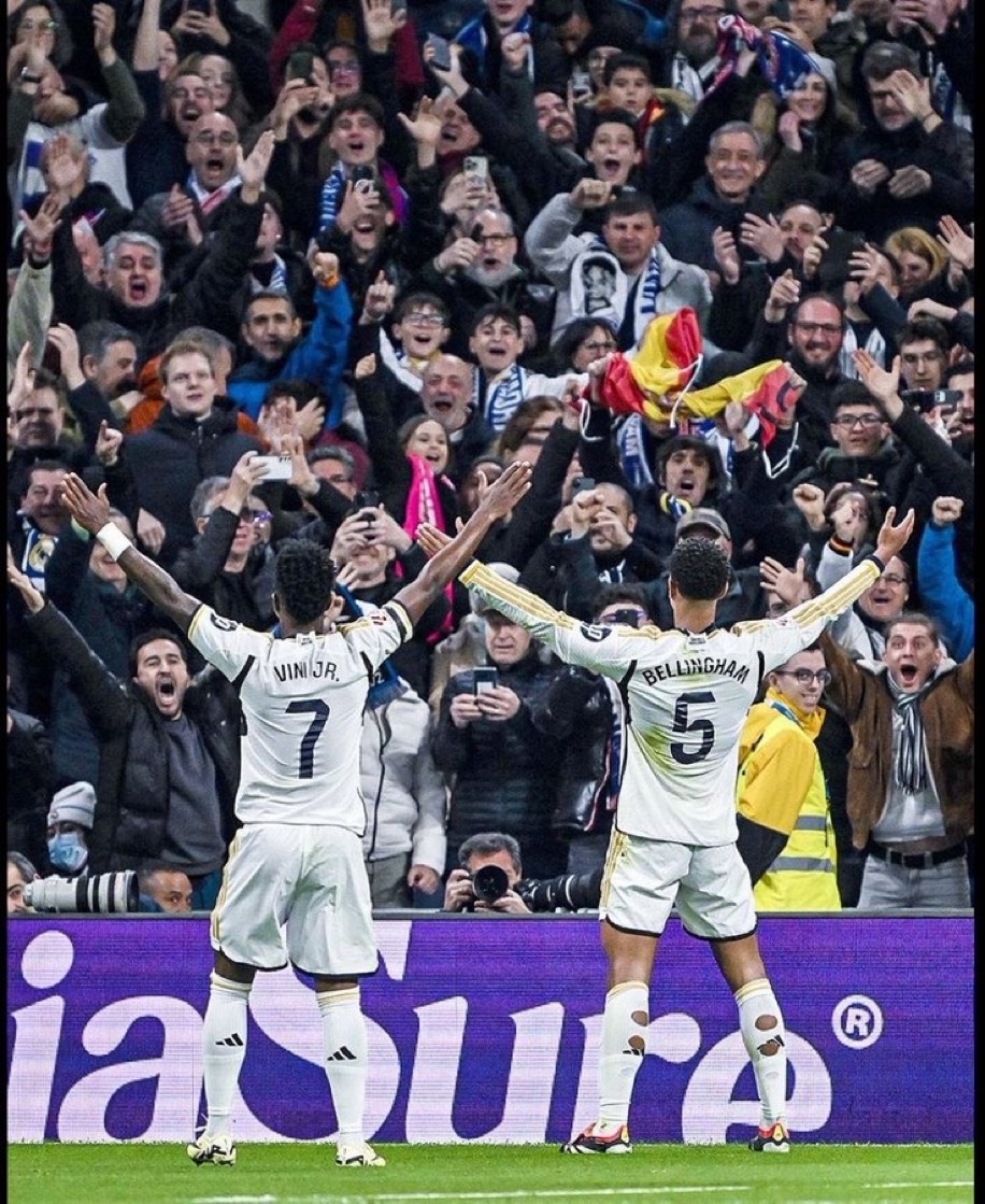 MadridXtra's tweet photo. 🚨 BREAKING: Ballon d’Or power rankings as of May 13.

1 - Viní Jr 
2 - Jude Bellingham
3 - Kylian Mbappé
4 - Phil Foden
5 - Florian Wirtz

@goal https://t.co/9lHHshQTFJ