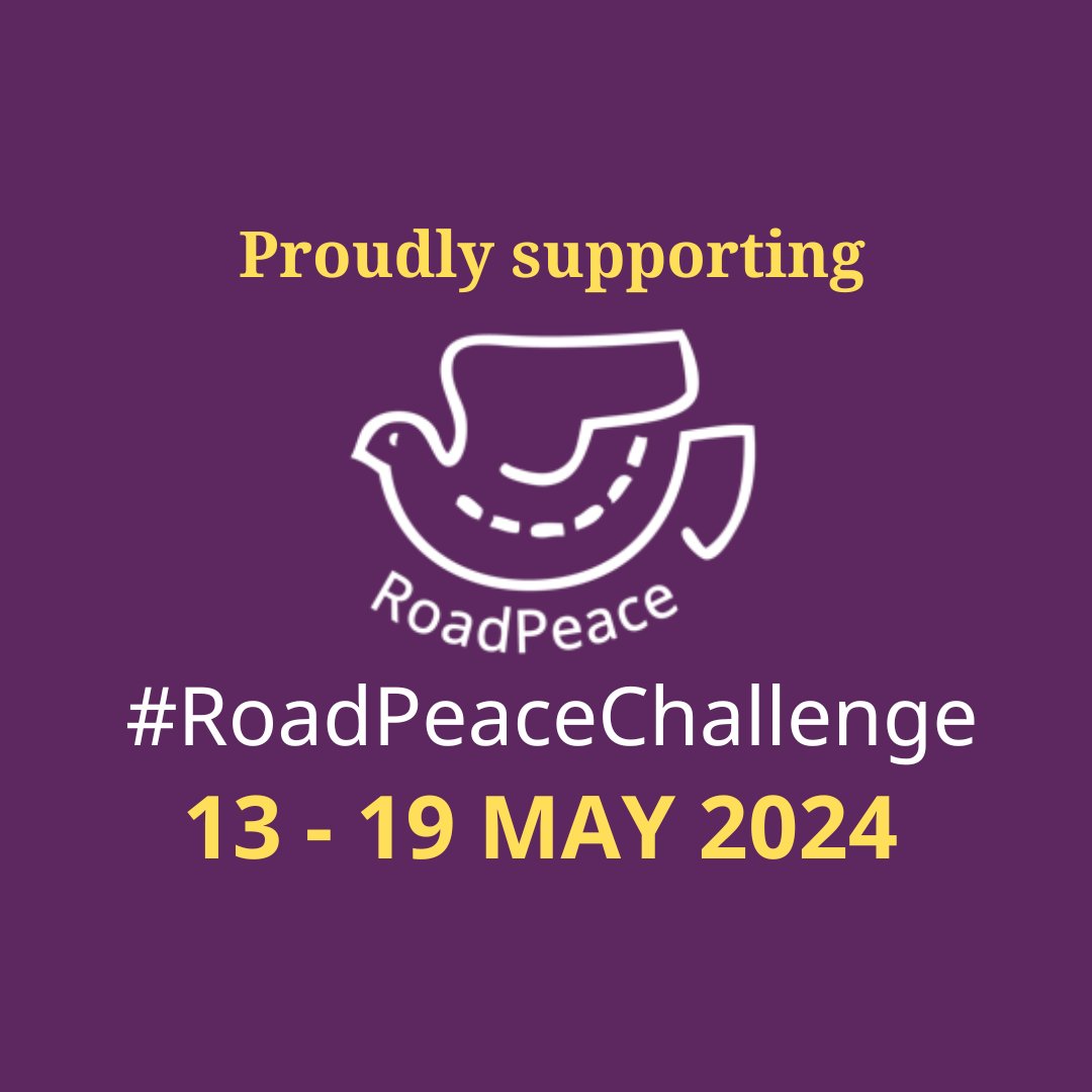 We are proud to be supporting the #RoadPeaceChallenge2024 - a nationwide event to remember those killed in crashes on the UK's roads and to work towards a safer future for everyone bit.ly/4bsGLYg #1766MilesTogether @RoadPeace