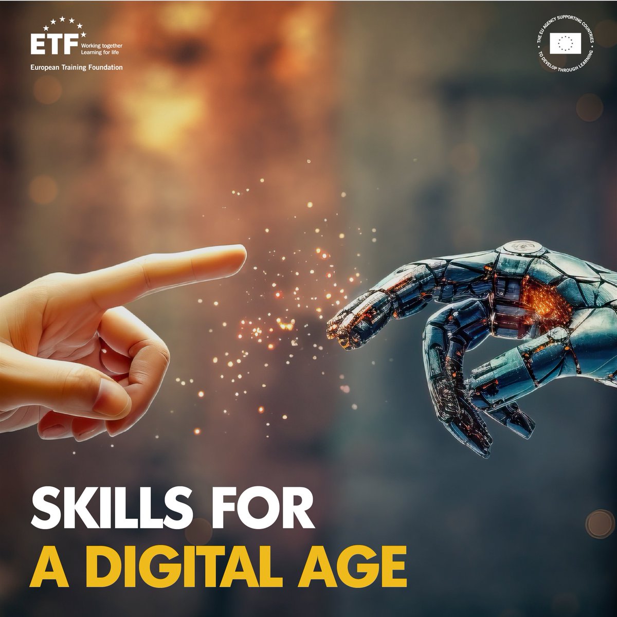 💥Ready to embrace the digital revolution?
🚩Our new campaign kicks off today, highlighting the vital role of digital skills. 
📱Join us as we explore the power of digital skills in shaping tomorrow's world!
💡Learn more europa.eu/!Rfq9kc
#Skills4Future #DigitalSkills