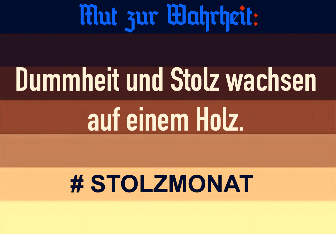 Hab die Farben angepasst. Ich finde das Farbkonzept für den #Stolzmonat (= #Holzmonat) nun stimmiger.