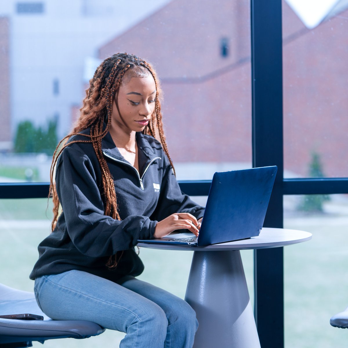 Good luck on finals this week 📚 You've got this, Big Blue! #millikinu #finalsweek