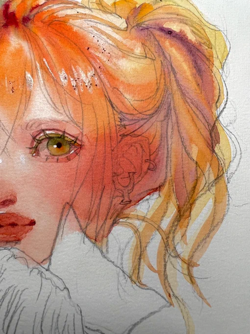 おはようございます  wipppp⁺˚ᝰ  こんなピアスあったらいいなって…⌖✧˖°   完成は明日に…