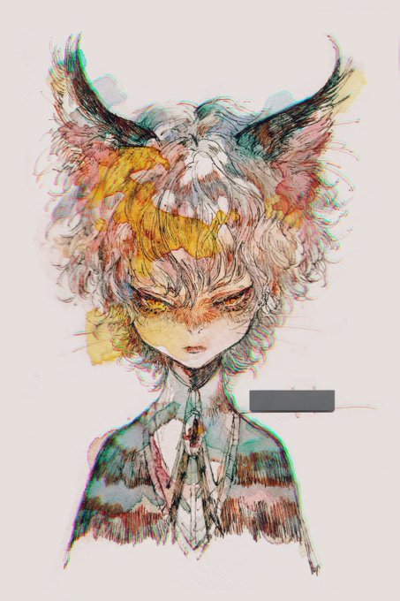 「androgynous closed mouth」 illustration images(Latest)