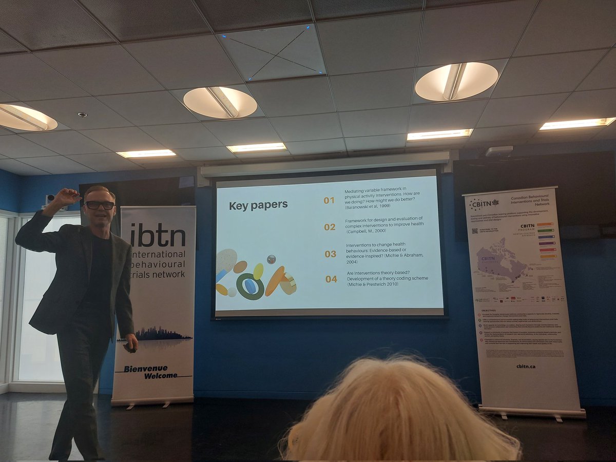 Key papers on behaviour change theory from <a href="/DrIanKellar/">Dr Ian Kellar</a> <a href="/IBTNetwork/">Int Behav Trials</a> #IBTN2024