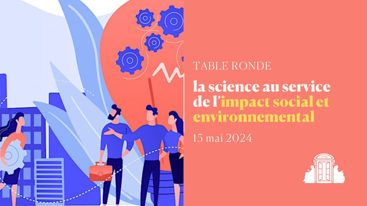 🔎La #science est le pilier fondamental pour comprendre et aborder les enjeux environnementaux et sociaux. Débat le 15/05 à l'ENS <a href="/psl_univ/">Université PSL</a>. Infos &amp; inscription 👉bit.ly/3QJ4ICv