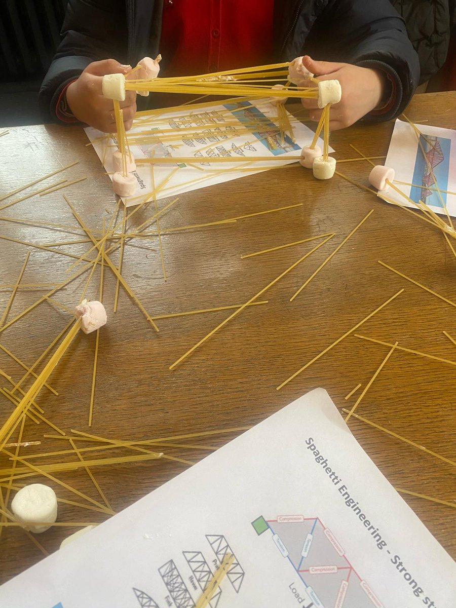 Our learners at Mayfair Library discovered that whilst fun, spaghetti engineering with marshmallows is harder than you might think! @WCCLibraries @WAESonline