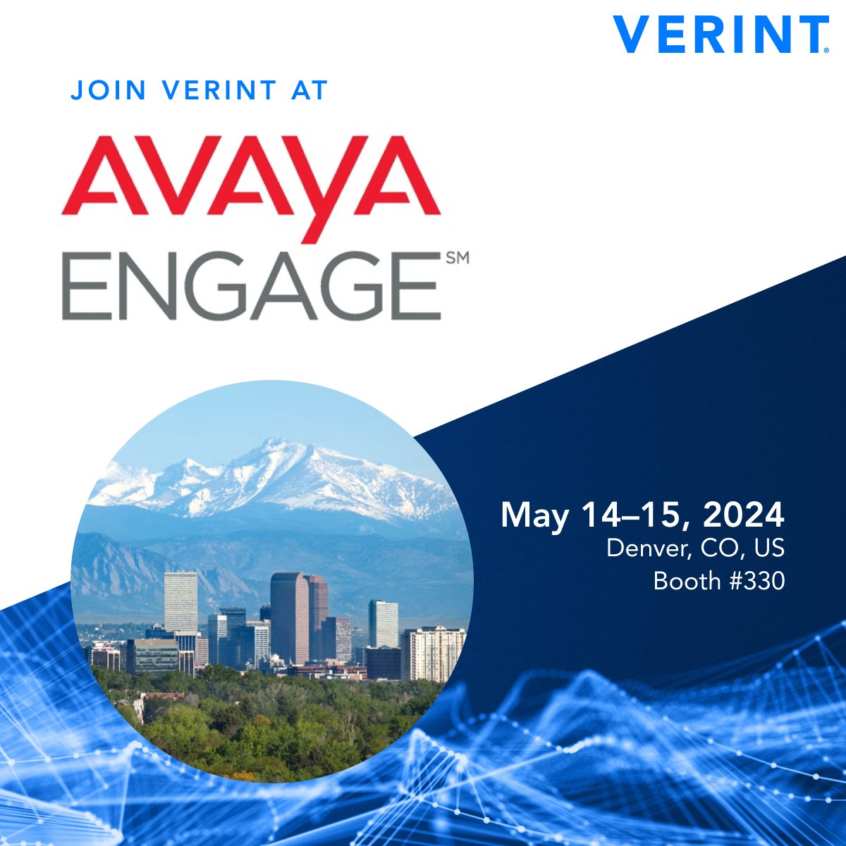Join us this week at Avaya Engage on Wednesday, May 15th at 10:15am as Daniel Ziv takes the stage to delve into the world of AI and customer experiences.

Discover how to navigate shifts in contact center expectations, achieve CX automation, and unlock the power of AI.

Find us