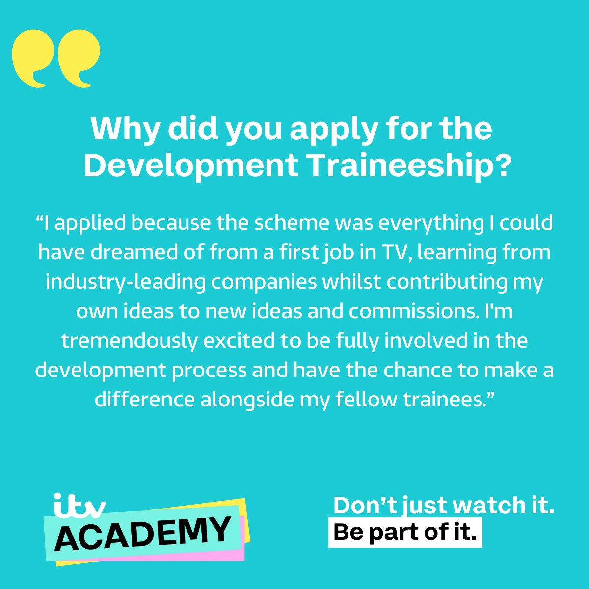 Meet our trainee.... Ben 💫 

Ben recently joined @PlimsollProds as a Development Trainee.  

Ben, we're excited to have you join us and can't wait to see what you'll accomplish! 👏 

#ITVAcademy #ITV #BePartofIt