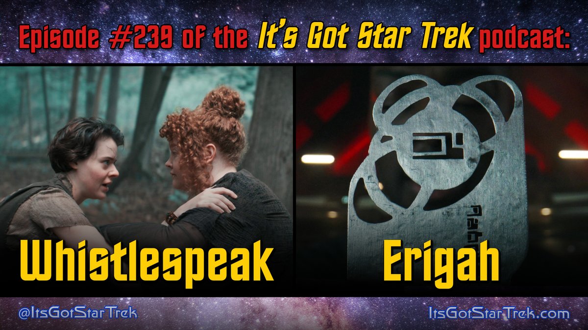 New episode posted! We have an over-stuffed episode this week as we discuss #StarTrekDiscovery's 'Whistlespeak' (plus getting to see it a few days early with Sonequa Martin-Green), and 'Erigah'. Also, Dan tries Vegemite! Get it now wherever pods be cast! itsgoteverything.com/podcast/239-wh…