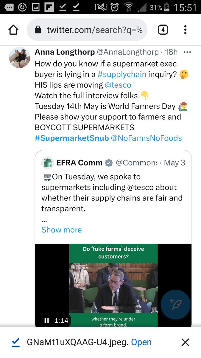 Hit back at the supermarkets and support our farmers by 
joining the #SupermarketSnub on #WorldFarmersDay tomorrow Tuesday 14 May especially boycott Tesco and Sainsbury  who are WEF & involved in the anti meat swindle based on fraud pseudoscience