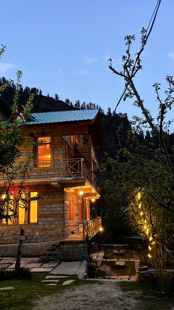 As one of the top-notch cottages in Solang Valley, Manali, Solang Diaries offers a remarkable stay experience. 

Feel free to reach out to me for further details about booking accommodations at this exquisite property, owned by a friend of mine. 😍 

@goboundless1