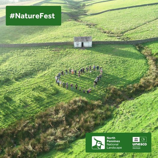 The first-ever #NorthPennines #NatureFest starts on Sat 25 May. Join us for a programme packed with fun & informative events celebrating the #nature, #wildlife, #plants & #rocks of the North Pennines. See the full programme at NorthPenninesNatureFest.org.uk
#familyfriendly #outdoors