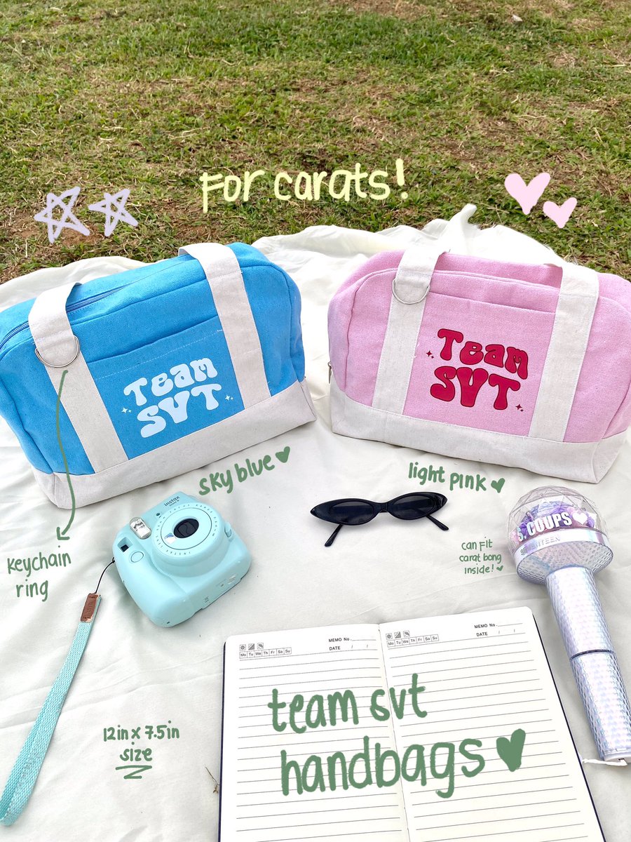 carats, we made these seventeen-inspired tote bags just for you! ˚˖𓍢ִ໋🌷͙֒✧˚.🎀༘⋆