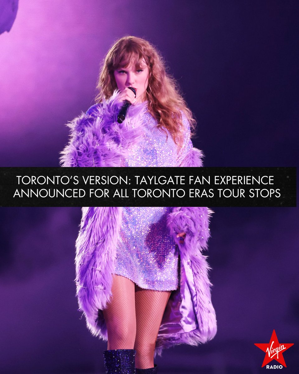 If you didn't get tickets to The Eras Tour stop in Toronto, you can still join other Swifties at the Toronto's Version: Taylgate '24. It will be at the Metro Toronto Convention Centre on all six of The Eras Tour dates in November. 📸: Getty