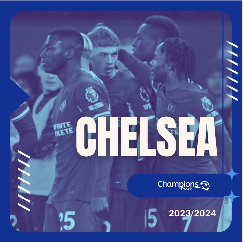 Chelsea take on Bournemouth at Stamford bridge on the final day of the season. Can the boys in blue finish the season on a high? 

Find out more here: 
champions-travel.com/tickets/premie…

#Chelsea #Bournemouth #Football #PremierLeague #Soccer #ChampionsTravel