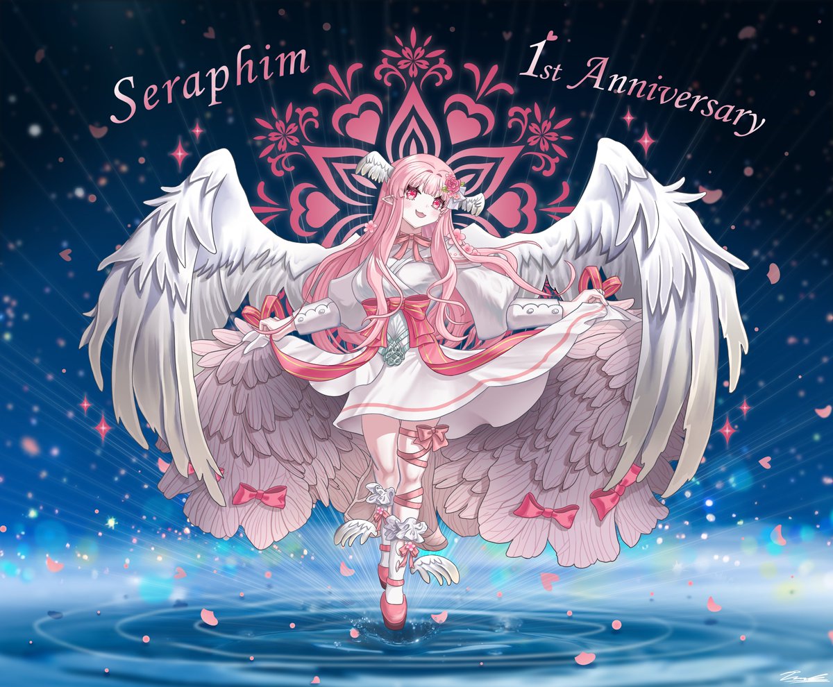 Seraphim 1st Anniversary
세라핌님의 1주년을 축하드립니다 :)

#angelseraphim_art #세라핌 #버튜버