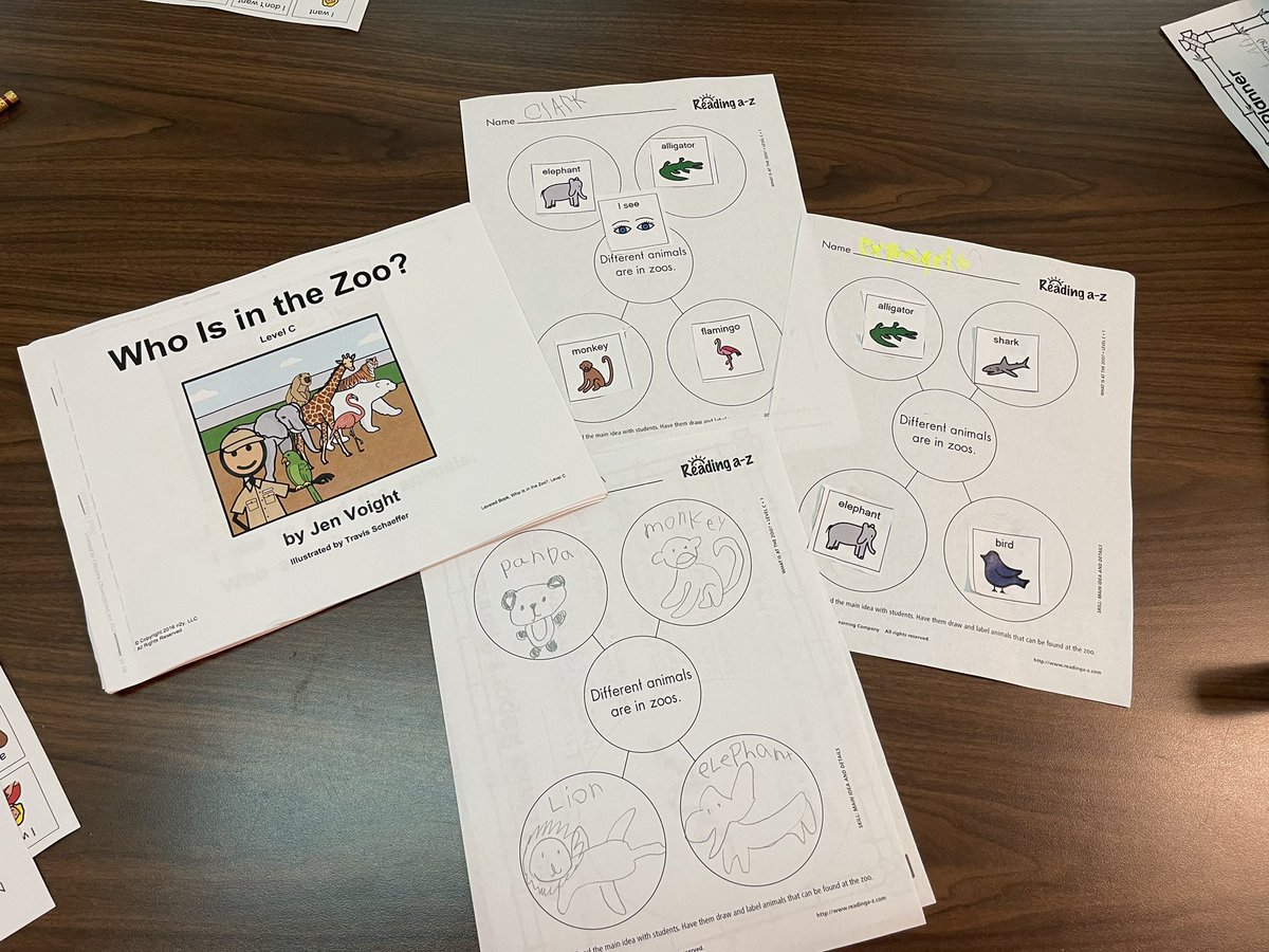 It’s all about the ZOO in our room! We loved reading “Who is in the Zoo?” and working on our main idea- different animals are in the zoo! @n2yllc <a href="/nisdbehlaues/">@NISDBehlauES</a> <a href="/NISDSpecialEd/">NISD Special Ed</a> #ALE.