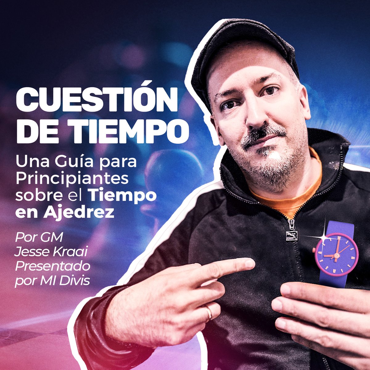 ¡Ya era hora!

CUESTIÓN DE TIEMPO, un curso original del GM <a href="/JesseKraai/">Jesse Kraai</a> está ahora disponible en español, con video por el mismísimo <a href="/El_Divis/">David Martínez</a> !!!

👏👏👏