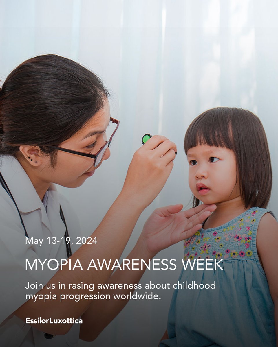 This week we commemorate BHVI #MyopiaAwarenessWeek by putting the spotlight on childhood #myopia. Join us in raising awareness about myopia around the world to help people #SeeMoreBeMore.