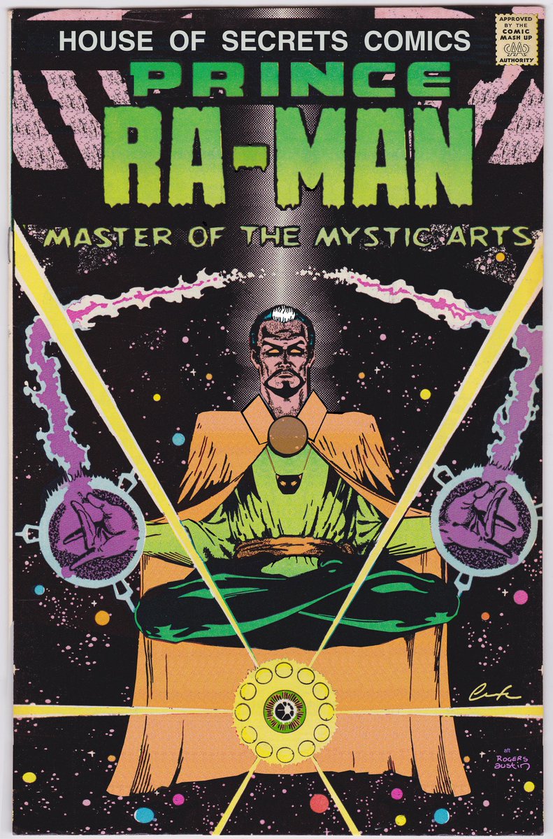 ChuckBrouilette's tweet photo. #OnThisDay in 1965 #2YearsAfter #DrStrange @Marvel #PrinceRaMan debuted in #HouseOfSecrets #comics #73 when #featureStar #MarkMerlin #PrivateInvestigatorOfTheSupernatural dies & his memories transfer2this #spiritualist #DescendantOfTheSunGodRa with #mindOverMatterPowers #1YearRun https://t.co/M2Z6sSiKzD