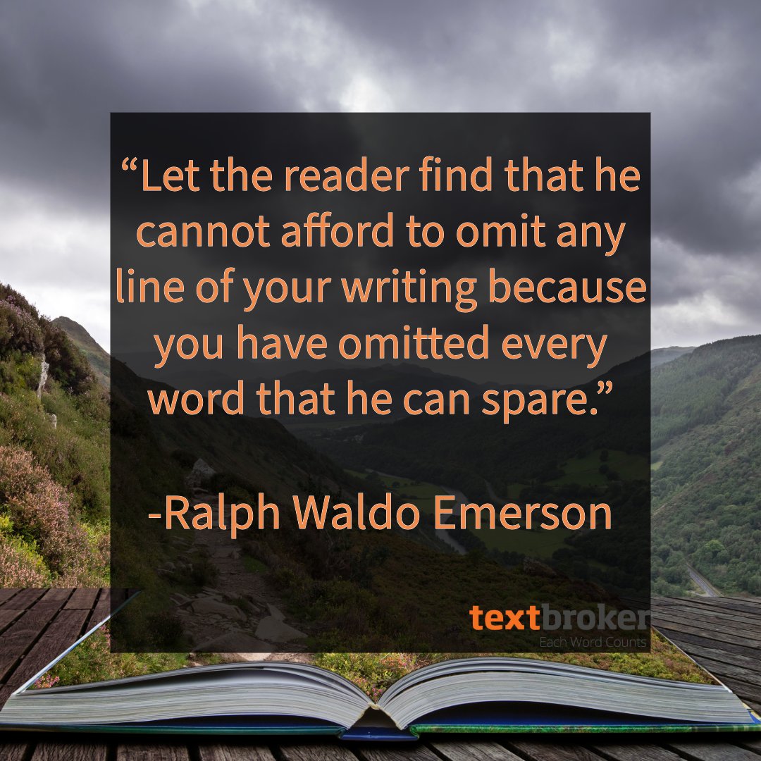 Happy #motivation #Monday everyone! Today's #Quote is from the legendary #ralphwaldoemerson! We'd love to know, how do you find the words and lines that readers can spare? Let us know in the #comments below. #Author #Life #ContentWriter #WFH #FreelanceAuthor #Freelancer #Writer