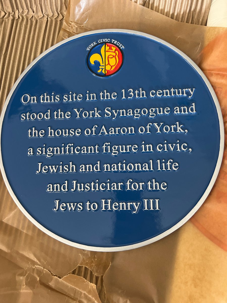 It's that time again 💙 Two shiny new blue plaques have arrived in our office - ready to be unveiled over the next couple of months 🙌 Stay tuned for more details about when and where these plaques are going up 🔵