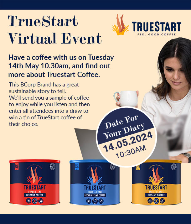 Its Tomorrow!📆

Make sure and register your place for our virtual event hosted on Teams! tinyurl.com/2a3j6h49

Topic of Discussion: Disrupting a traditional market: How TrueStart Coffee are pioneering sustainability in the coffee industry.