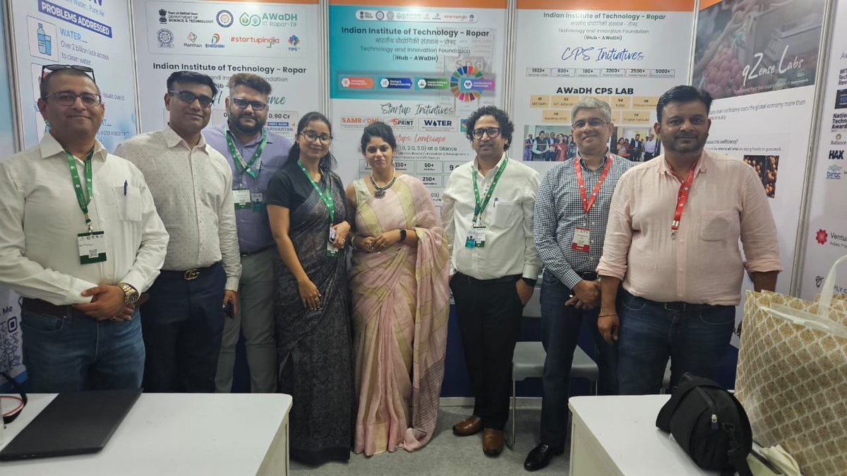 AWaDH_IITRopar's tweet photo. #Innovation ignited! Attending #TIPS4.0 at IIT Bombay with brilliant minds from academia, industry & govt to explore the future of #CyberPhysicalSystems, groundbreaking discussions & collaborations that will transform industries! #NMICPS #DST #STEM #India 🇮🇳
@karandi65 https://t.co/zLdU386kbF