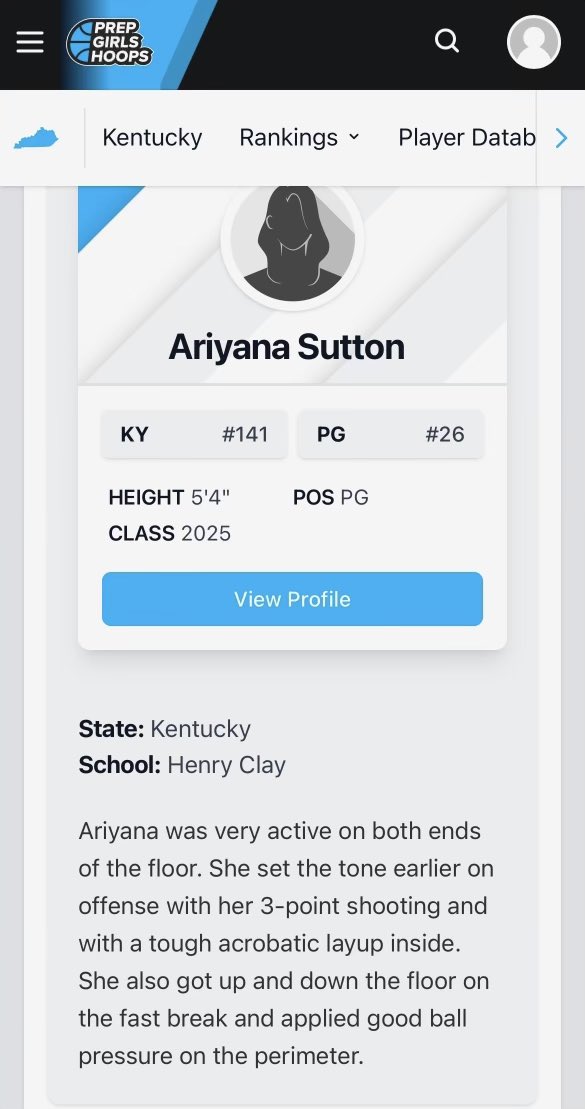 ariyana_sutton's tweet photo. Thank you for the write up!! @PGHKentucky @PGHAkeem https://t.co/as66p6cpF2