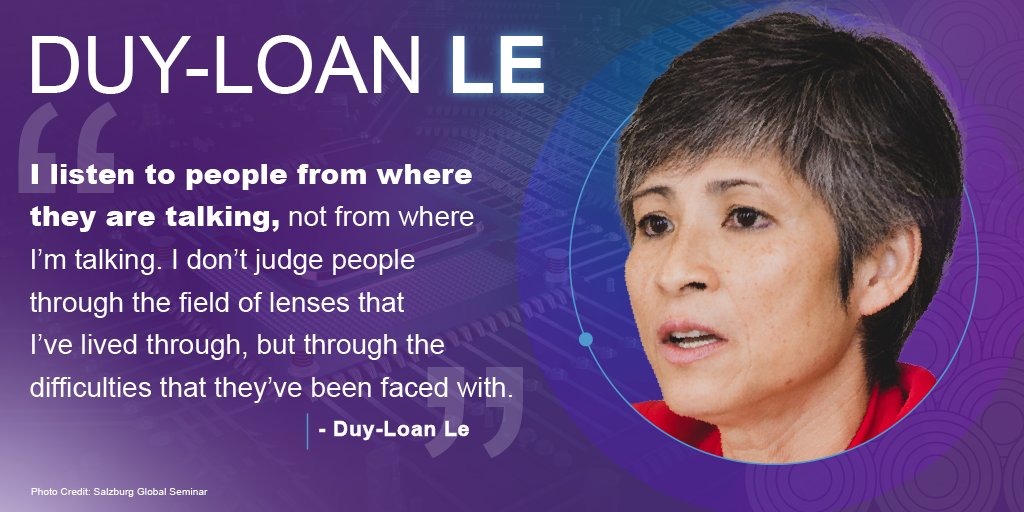 Meet Duy-Loan Le, first Asian-American and first woman senior fellow @TXInstruments. With 24 patents and a dedication to #DiversityinSTEM, her story inspires. More here: bit.ly/3JQpw7h #AAPIHeritage #WomenInSTEM @UTAustin @UHouston