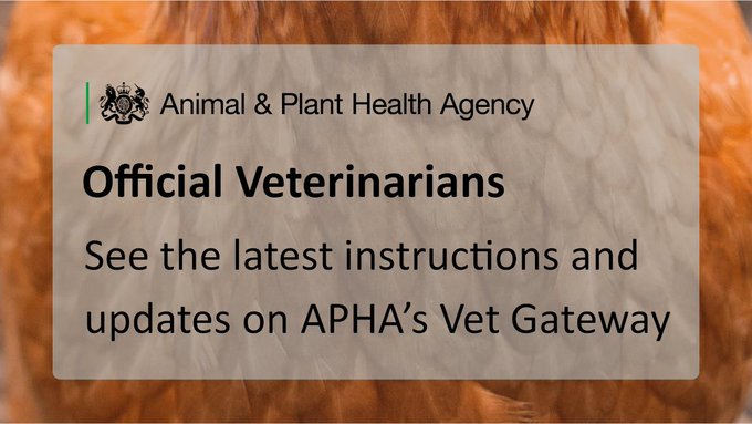 #OfficialVets: The Notifiable Disease Occurrence List for Great Britain and Northern Ireland (ET171) and the UK Status for Non-Notifiable Diseases Relevant to Export Certification (ET152) have been updated. apha.defra.gov.uk/External_OV_In… @XLVets @XLFarmcare @IechydDainfo @menterabusnes