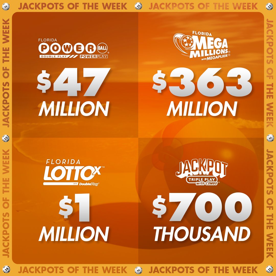 𝚁𝚒𝚜𝚎 𝚊𝚗𝚍 𝚜𝚑𝚒𝚗𝚎 𝙵𝚕𝚘𝚛𝚒𝚍𝚊! ☀️ Our high jackpots are reaching new heights! Are you excited to play? #FloridaLottery #Jackpots
