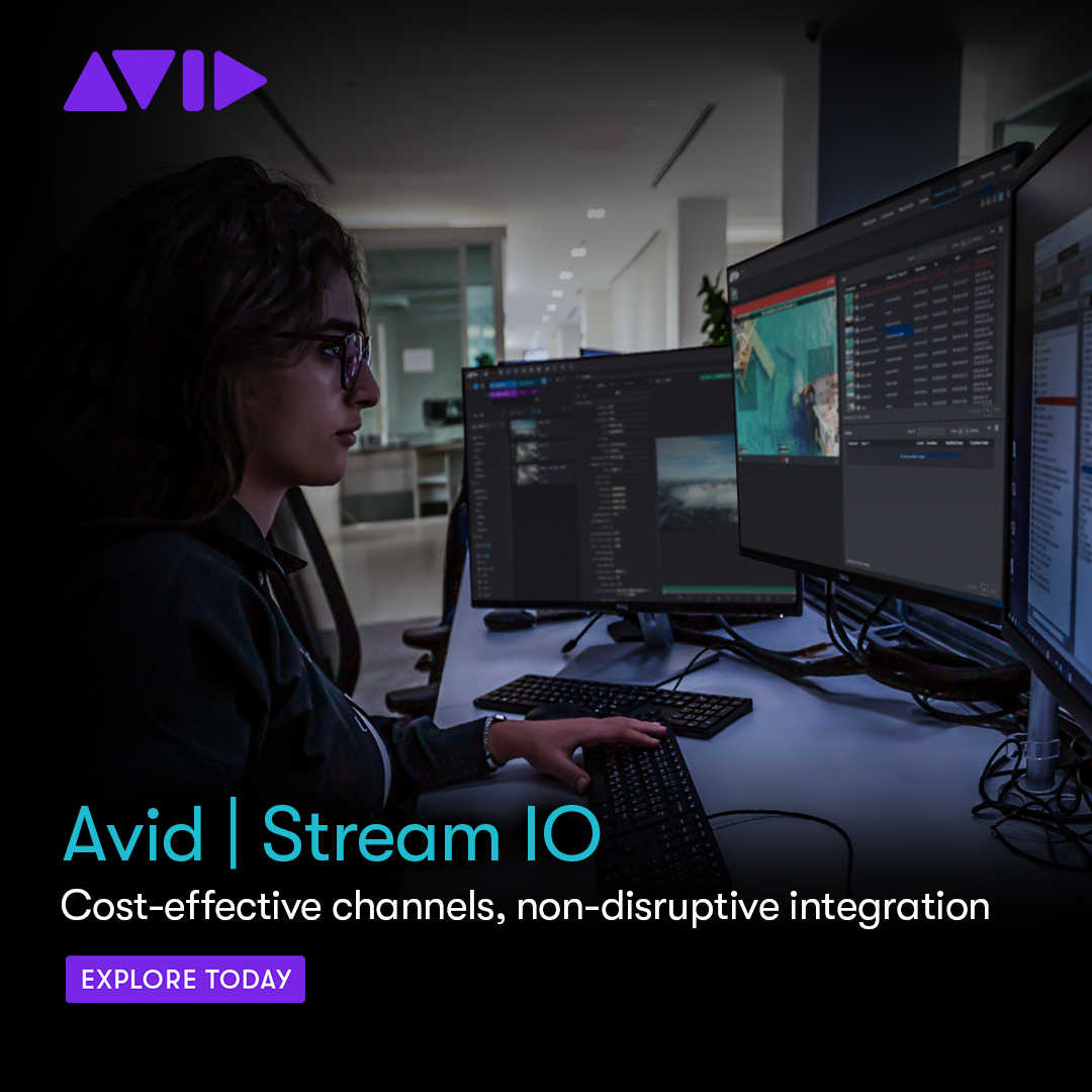 Uncover how Avid | Stream IO's flexibility and subscription model transform free-to-air channel workflows ▶️ bit.ly/3Ut0EIO #nextgen #videoserver #ingest #playout #transition #avidstreamio #avid