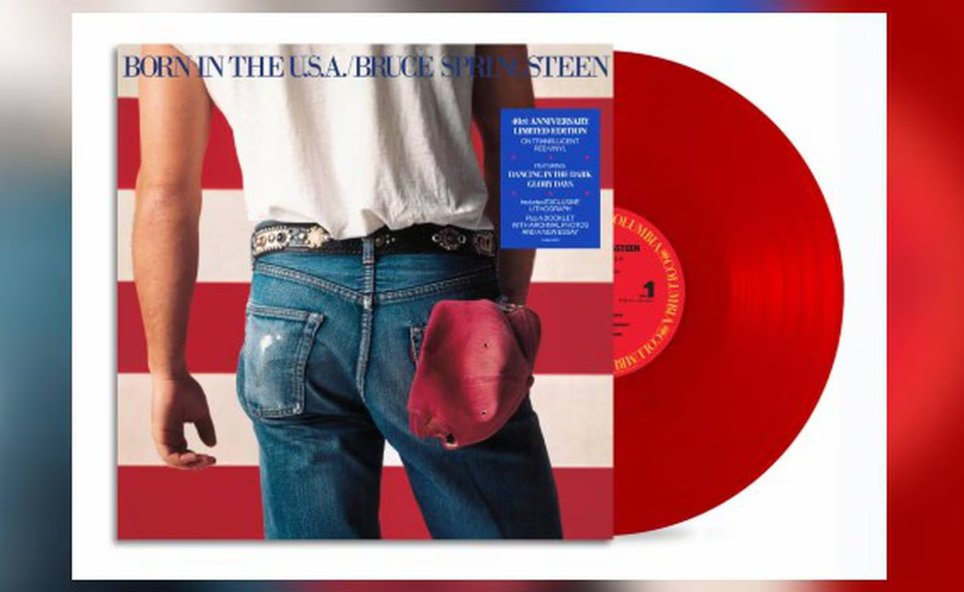 Happy 40th anniversary to #BornintheUSA! @springsteen is celebrating with a special vinyl release on translucent red vinyl with new liner notes out 6/17 but you can preorder now if you want 👉 wbab.com/news/bruce-spr… ~ @niqueWBAB