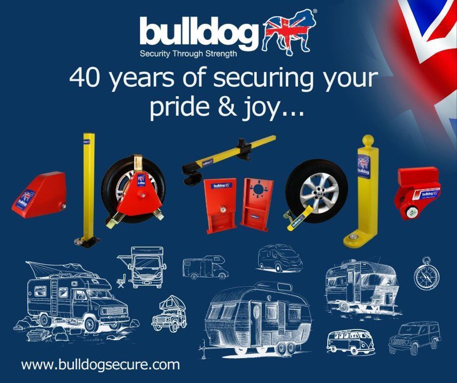 Proudly manufacturing in #Britain follow @BulldogSecure1 from @MadeinGB2013 🇬🇧 to @AquaDesignGroup @AysLondonPromo @THEGRADIO @ZebraMingo @Tanyawarren @YvetteHenson @BulldogBDX @burleyfires @BuyDirectUSA @QueenofCr8tvty