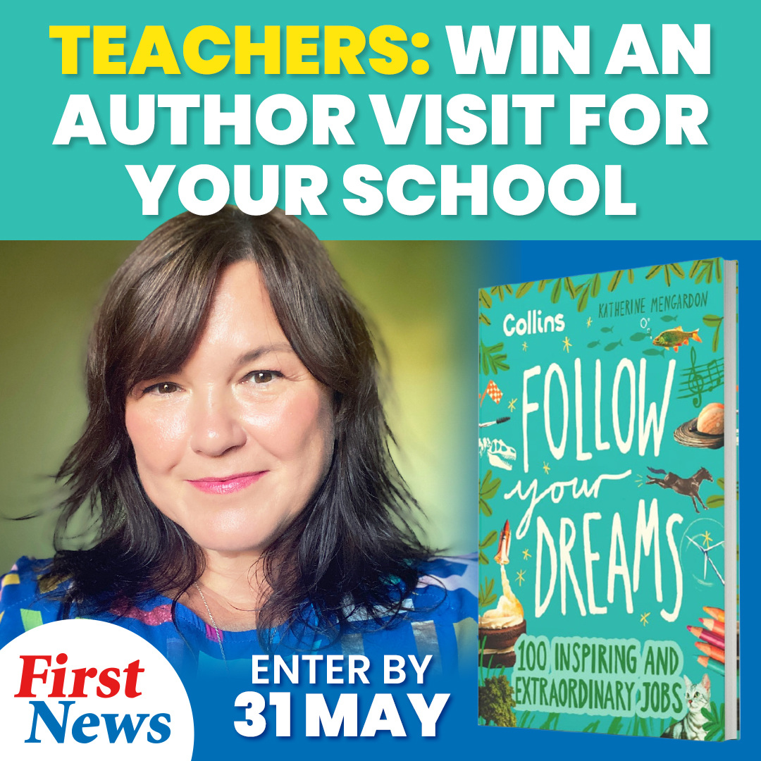 WIN! 🌟 ONE lucky reader will win a copy of Follow Your Dreams (RRP £12.99), PLUS a visit to their school by author, Katherine Mengardon @KMengardon! 📗 To enter, head to bit.ly/3WJGoEx Closing date: 31 May 2024. T&Cs apply. @Collins4Parents