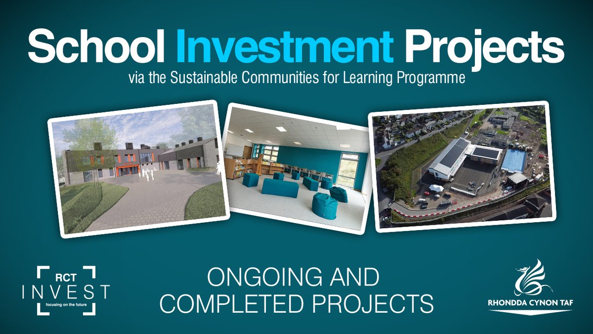 Find out more about the Council's significant investment in its schools in partnership with Welsh Government’s Sustainable Communities for Learning Programme - to deliver modern facilities for staff and pupils. Details about current and past projects here: orlo.uk/jnCZC