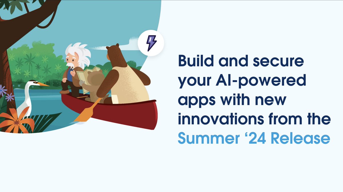 SalesforceforIT's tweet image. Create customizable, predictive, and generative AI experiences to safely meet all your business needs.

Preview the #SalesforceRelease ➡️ sforce.co/3JY7jF2