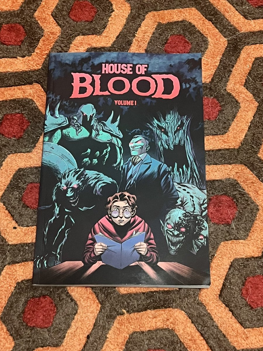 I really dug HOUSE OF BLOOD by @ChappyZach and a murders’ row of fantastic artists. It’s the perfect blend of bite-size horrors, told with wonderful imagination (some concepts I’ve never seen before in horror comics) and stunning visuals. Give this horror comic anthology a read!