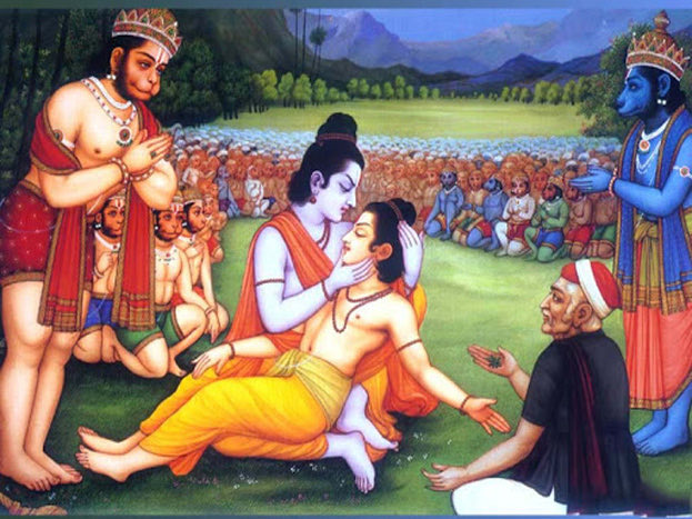 किस वैद्य ने भगवान राम को लक्ष्मण के प्राण बचाने के लिए संजीवनी बूटी के बारे में बताया था? A.विशारण B.सुषेण C.वराहमिहिर D.महावीराचार्य