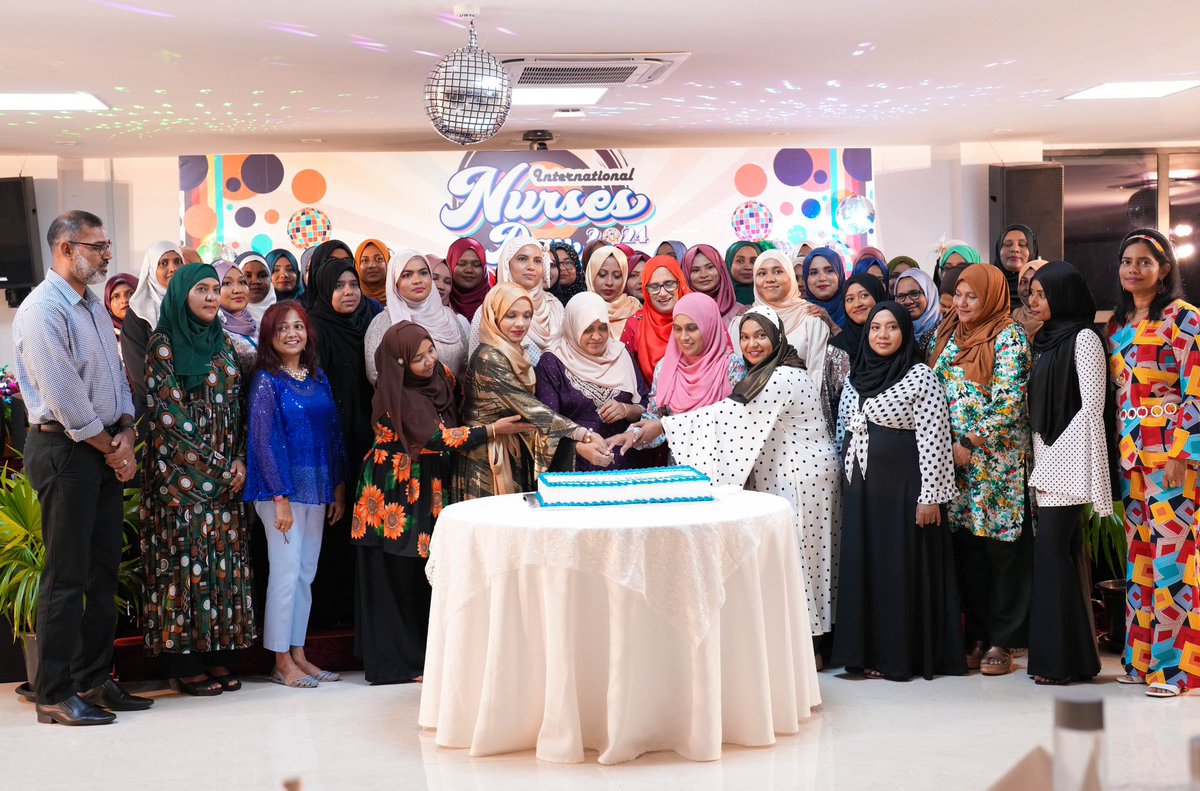 Today, our Managing Director, Ms. Aminath Zeeniya, who brings with her firsthand experience as a former nurse, participated in an event hosted by Hulhumale' Hospital to honor the unwavering dedication of nurses as they celebrated International Nurses Day. Photo: @HMH_mv