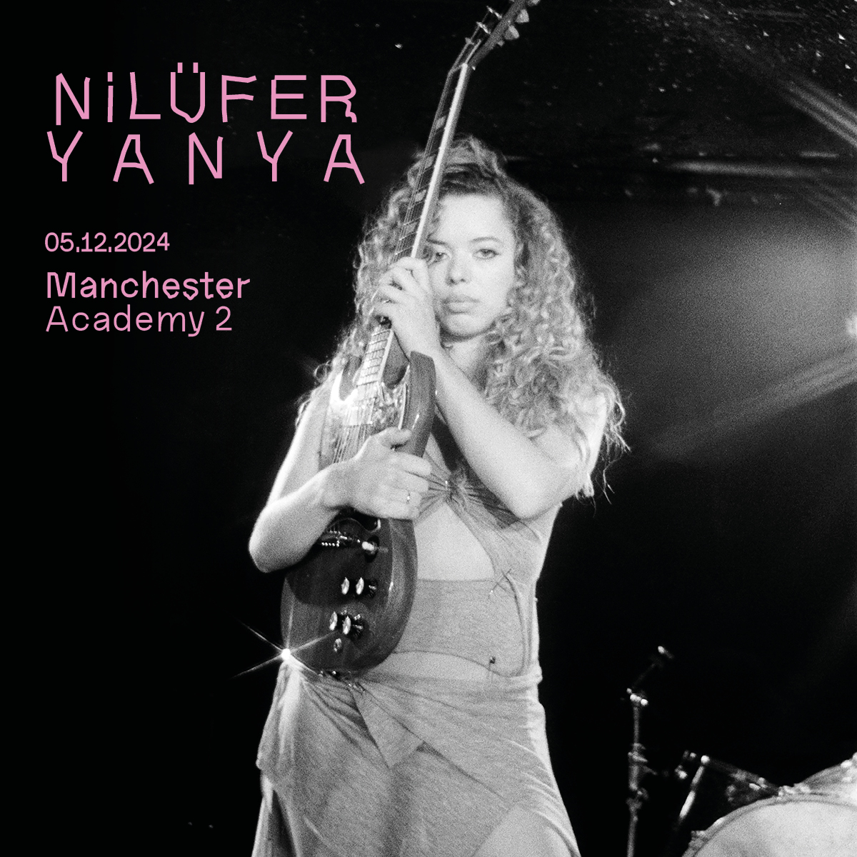 Critically-acclaimed singer & songwriter @niluferyanya will make her way to @MancAcademy in December! ❤️‍🔥 Tickets on sale this Friday at 10am via tix.to/NYANYA